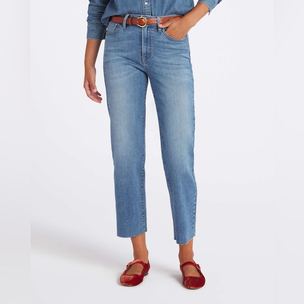 Just Black Light Blue Straight Leg Jeans